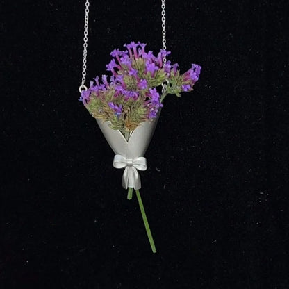 Vintage Bloom Pendant Necklace